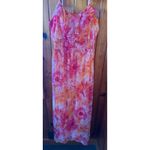 Faded Glory   Dress‎ Tie Dye Ruffle Sleeveless Casual Pink Orange Size XL Y2K Photo 1