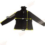 Jeanne pierre Women's XL Gray Hoodie Full Zip Sweatshirt Cotton, Zip-Up Sweater Photo 5