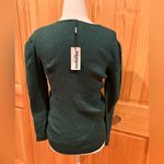 Zeagoo V Neck Sweaters Casual Puff Sleeve Pullover Sweater NWT women’s L Photo 1