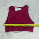 Beyond Yoga  Raspberry Racerback Sports Bra Photo 2