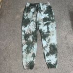 Talentless  Tie‎ Dye Collection Jogger Sweatpants 100% Cotton Green Camo Large Photo 1
