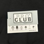 Pro Club Heavyweight Black Skater Essentials Pullover Hoodie Sweatshirt Size M. Size M Photo 1