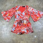 MINKPINK Burnt orange and White Floral Jumpsuit
Size: XS Photo 3
