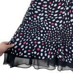 Y2K Polka Dot Skirt Black Pink & White Women’s Size 10 Retro Lizzie McGuire Photo 1