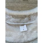 Soft Surroundings  SILVER GRAY‎ HEATHER FAUX FUR APRES SKI SHIRT TUNIC TOP PM NWT Photo 1
