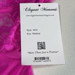 Elegant Moments Lace Adult Women Lingerie Babydoll Style 4438 size Medium Pink Photo 4