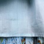 NWT Chaudry Women’s Boho Paisley Print Smocked Faux Wrap Tiered Tank Midi Dress Blue Photo 7