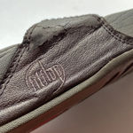 FitFlop  Lulu Rhinestone Thongs Flip Flops Gray Graphite Comfort Sandals Summer‎ Photo 8