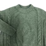 Madewell Havener Cable Knit Sage Green Women’s Wool Sweater XS NWOT Photo 7