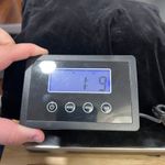 frame denim FRAME Womens Velour Blazer Jacket 4 Black Career Single Button Lined Velvet Photo 6