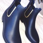 Jack Rogers Navy Rain Booties  Photo 0