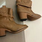 Charles Albert  Brown Leather Ankle Boots-size 8- hot boots! Photo 0