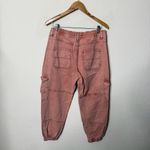Free People  We the Free Platoon High Rise Cargo Jogger Pants Rust Womens Size M Photo 4