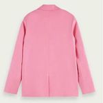 Scotch & Soda NWT  Pink Double-Breasted Blazer Photo 1
