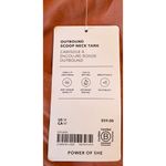 Athleta  M Outbound Scoop Neck Tank Top Sunbaked Clay Medium NWT Photo 4