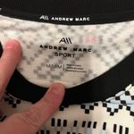 Andrew Marc  performance geometric pullover size medium Photo 2