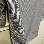 Vineyard Vines  Blue Striped Margo Cotton pullover Shirt dress size 4 Photo 3