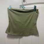 Princess Polly  Green Two-Piece Top Olive Bolero Tube Set Photo 5
