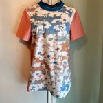 Acne Studios Acne Meow Super 8 Top Flowers Blue M Photo 2