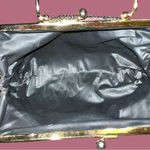 Floral Clutch with metallic gold mesh overlay. Vintage Pink Photo 6