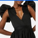 Making The Cut Elegant Black Evening Gown Size Small New Ruffle High Low Photo 3