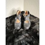 Fly London  Yogo Platform Wedge Leather  Criss Cross Strap Heels 38 7.5 Photo 1