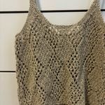 Free People  glisten cami top in crochet knit Photo 4