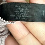 Soma  Womens Lace Trim Cami XL Tan Nude Tank Adjustable Straps Photo 4