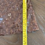 Worth Brown Sequin Blouse‎ Photo 10