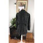 Kenneth Cole Wool Blend Peacoat Jacker Small White Black Speckled Double Bre Photo 4