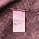 American Eagle  Shirt Womens Medium Pink Mock Neck Waffle Knit Cropped Streetwear Photo 5