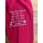 Home Alone Christmas Sweat Pants Merry Christmas Ya Filthy Animal SM Red Photo 1