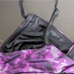Adore Me Kali Contour Low-Impact Sports Bra Purple and Black Print Size Medium Photo 3