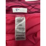 Greg Norman Play Dry Pink Animal Print Stretch Mini Skort Large Photo 4