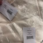 We Wore What  Solid Sweat Pants in Off White (L) Photo 11