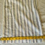 REWASH  White and Gray Striped Wide-Leg Pants Photo 5