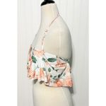 Show Me Your Mumu ‎ Mermaid Bondi Floral Ruffle Bikini Top Swimwear White Medium Photo 8