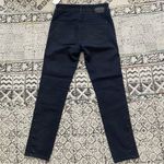 Mavi high rise shimmer grommets skinny ankle jeans size 27 dark blue Photo 5