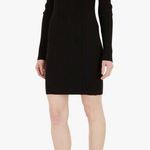 Vince Black Square Neck Knit Dress
Long Sleeves Ribbed Mini Dress Size: Medium Photo 0