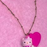 Hello Kitty  Pink Pendant Necklace Photo 0