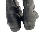 Ecco  black leather riding boots size 39 (8) womens boots Photo 6