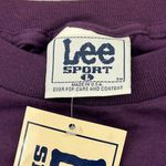 Lee Vintage 90s Sport Anaheim Mighty Ducks Helmet Purple T-Shirt womens Size XS/S Photo 3