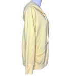 French Laundry French‎ Laundry Yellow Hoodie Zip Front Jacket Sweatshirt Fleece XL Casual NWT Photo 1
