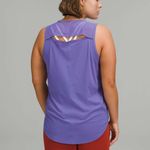 Lululemon Sculpt Tank Top Charged Indigo Purple Size 14 Mesh Lightweight $68 Photo 1