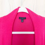 Talbots  Womens Open Front Cardigan Sweater Size M Pink Preppy Classic Office Photo 2