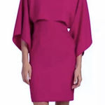 Trina Turk NWT Pink Shalee Boatneck Overlay Sheath Dress Size 2 Flowy Photo 0