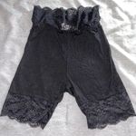 Lace Biker Shorts Black Size XS Photo 0