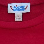 Funny Christmas Party Tee Santa I Can Explain Leopard Cuffs Festive Casual L Red Size L Photo 5