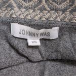 Johnny Was Gray Embroidered Waterfall Open Cardigan Drape Boho Cashmere Blend XS Photo 4