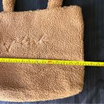 PINK - Victoria's Secret PINK VS Tan Sherpa Tote Bag Photo 4